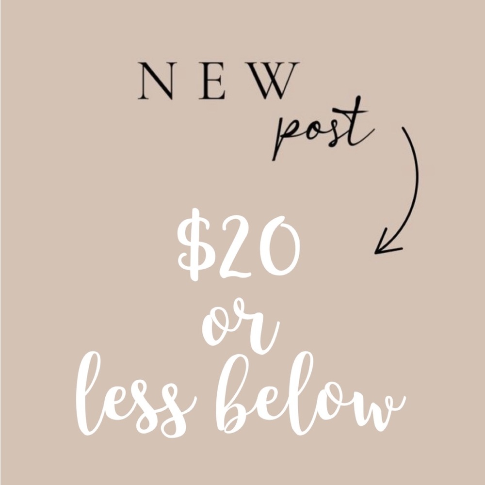 $20 or less below!!